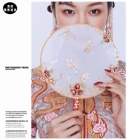 Новая китайская стиль xihe свадебная рука цветут фанат фанат древний стиль национальная тема ветра изысканная рука