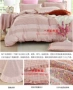Bộ chăn ga gối cotton màu châu Âu chăn bốn bộ chăn ga gối phiên bản AB công chúa gió hoa ren phiên bản Hàn Quốc gồm 4 bộ - Bộ đồ giường bốn mảnh bộ chăn ga gối đẹp