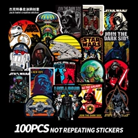 Star Wars Sticker Hộp du lịch Xe đẩy Vali Sticker Máy tính xách tay Cá tính Tide Nhãn hiệu chống thấm nước - Phụ kiện máy tính xách tay dán phím laptop