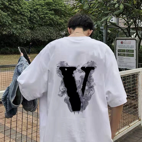 Tide, летняя брендовая хлопковая приятная телу футболка для школьников, в корейском стиле, короткий рукав, оверсайз