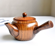 Nhật bản ấm đun nước bằng gỗ nhà sáng tạo ấm trà bằng gỗ Kung Fu bộ trà bằng gỗ tấm gỗ ấm trà bằng gỗ cup set