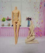 6 điểm 30 cm Barbie búp bê cơ thể phụ kiện cơ thể chung cơ bắp cơ trắng 12-điểm toàn thân cơ thể thiết kế quần áo