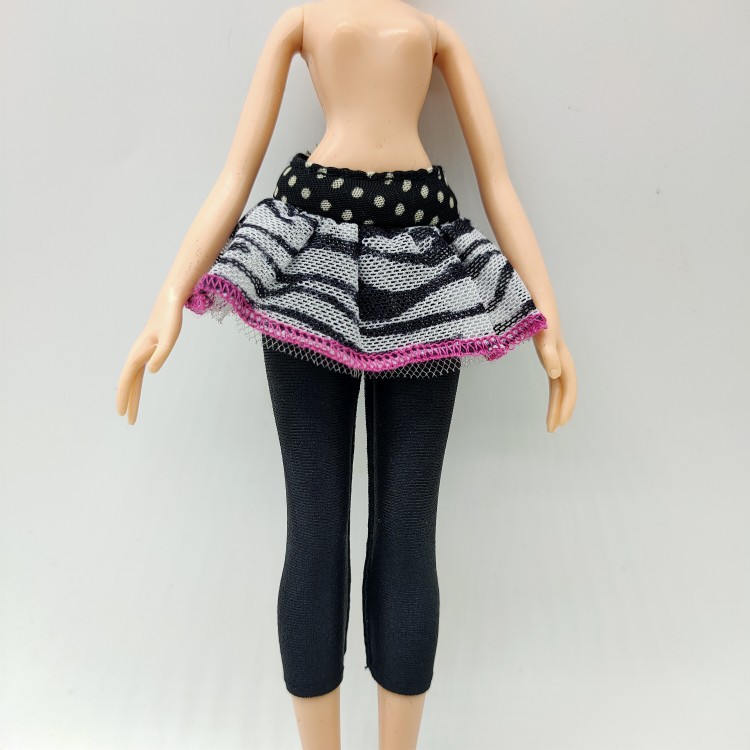 19bulk cargo Bates Strange height doll princess series parts skirt clothes Jeans latest fashion fashion Changing clothes Toys