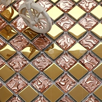 JY-1129B Golden+Rose Red