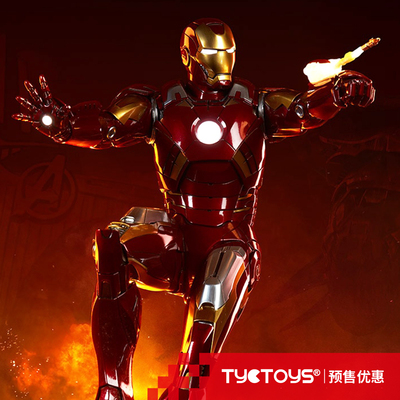 taobao agent 【Tyctoys】Sideshow 300281 1/4 Ironman Iron Man MK7 statue