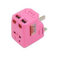 Двойная USB -модель (розовый)