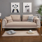 Sofa mùa đông dày dày chống trượt ghế phòng khách phần mỏng có sẵn đôi chống trượt kinh tế châu Âu