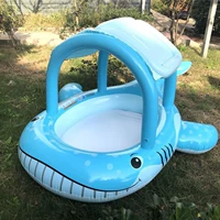 Водный детский плавательный круг для младенца, лодка, надувной кушон, морской бассейн с шариками