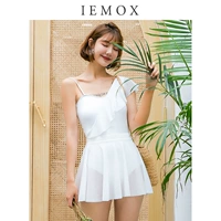 Ai Mo xi Swimsuit Женский фанат фанатов Fan Fan Fan Fan Concunction White Girl Ins Wind