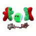 Dog toy 3 pet toy ball vocal mol cắn đào tạo Teddy gấu con chó con mèo cung cấp vật nuôi - Mèo / Chó Đồ chơi Mèo / Chó Đồ chơi