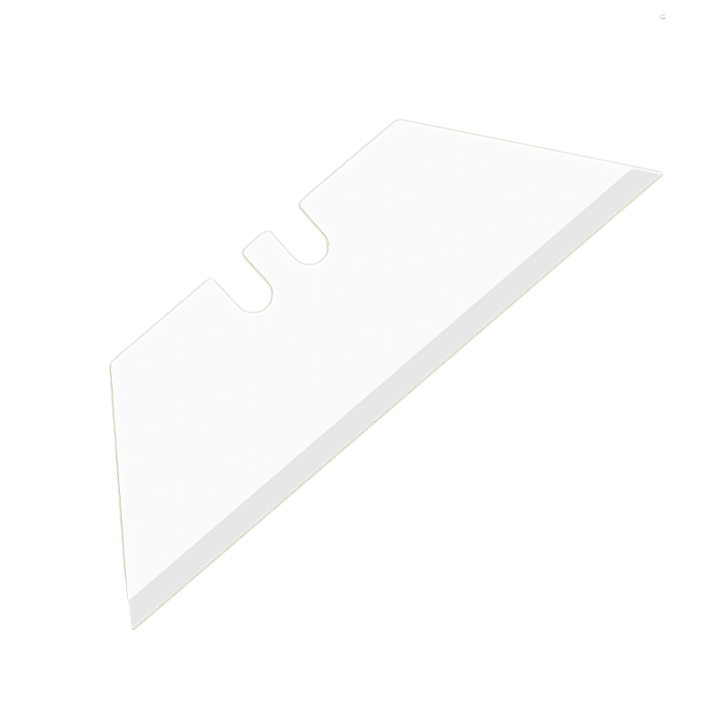 Trapezoidal Blade + 10 PiecesZirconia ceramics trapezoid Large The knife slice No rust sharp insulation cut paper carving fold replace blade