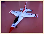 Máy bay chiến đấu F16 mô hình máy bay điều khiển từ xa máy bay ống gió máy bay cố định không chổi than EPO để bay mô hình - Mô hình máy bay / Xe & mô hình tàu / Người lính mô hình / Drone