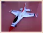 Máy bay chiến đấu F16 mô hình máy bay điều khiển từ xa máy bay ống gió máy bay cố định không chổi than EPO để bay mô hình - Mô hình máy bay / Xe & mô hình tàu / Người lính mô hình / Drone đồ chơi xe tăng