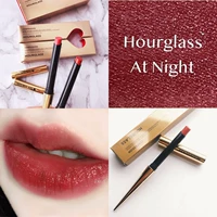 Hourglass Thin Tube Thuốc lá Son môi Ngày Valentine giới hạn Set vào ban đêm nếu chỉ - Son môi black rouge a36