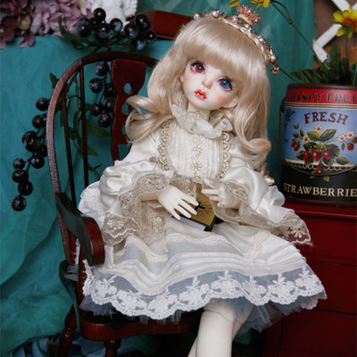 taobao agent Cloud skirt GEM clothing 4 points BJD doll clothes Princess Sissi's same baby clothes Gemofdoll