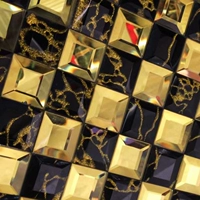 3*3 Золотое зеркало+золотая нить черного дна