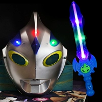 Ультрамен Тига, синий световой меч со светомузыкой