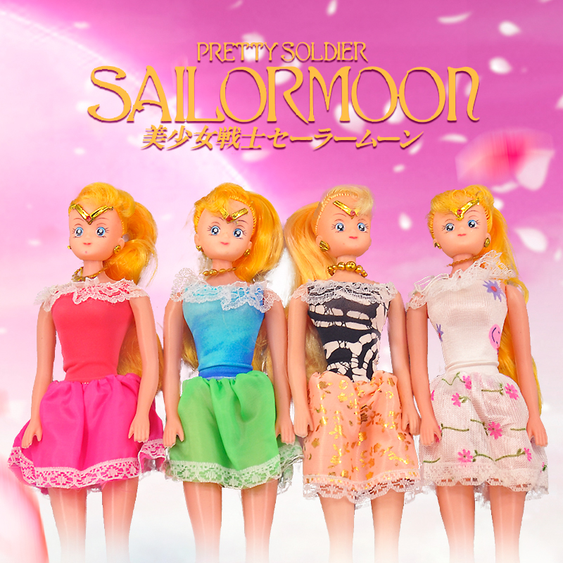 Single Doll Price & Doll Style Display 2quality goods Sailor Moon antique doll medieval times doll Nostalgia Barbie doll girl Toys Collection Retro
