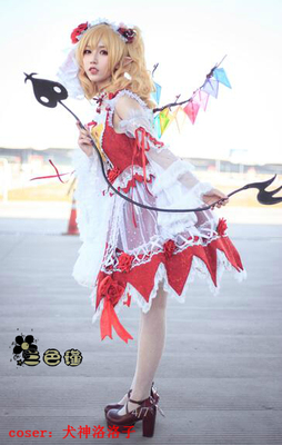 taobao agent [Three Color Jin] Cosplay Oriental Project Fran Dusu's fan has been authorized