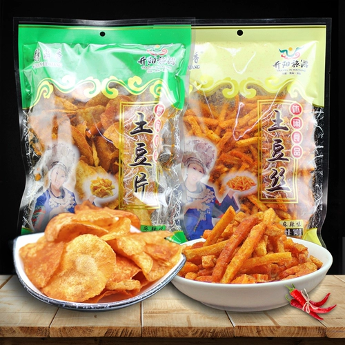 Специализированная картофельная чипка Guizhou Kaiyang Spicy картофель измельченные сверчки, картофельный картофельный картофельный картофель закуски бесплатная доставка