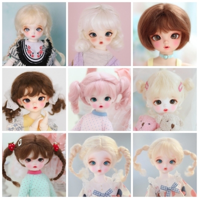 taobao agent Baby Island Chicabi BJD doll 6 -point wig 6 ~ 7 inches 2