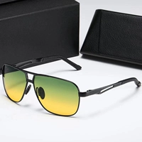 Черная рама Желтые и зеленые таблетки ★ Дневное и ночное использование ★ анти -светлый свет ★ анти -стринг -свет+отправить шляпу