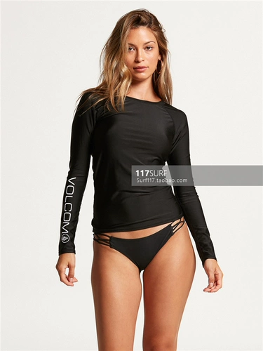 Вулог*M Surfing Sunscreen Одежда просто ядро ​​с длинным рукавом Rashguard Upf 50+