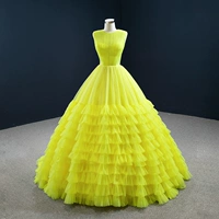 Желтое цветное платье, одежда подходит для фотосессий для влюбленных, коллекция 2023