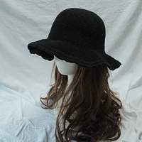 Универсальная трикотажная демисезонная модная вязаная шапка, солнцезащитная шляпа, в корейском стиле
