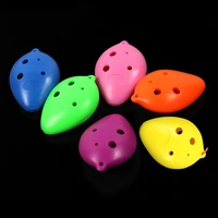 Wen Yan 6 lỗ Ocarina mini treble nhựa C nhỏ Ocarina mới bắt đầu bắt đầu sử dụng nhạc cụ bằng nhựa để gửi dây buộc - Nhạc cụ dân tộc đàn tranh việt nam