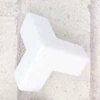 Старый полосатый треугольный угол - 8 наряд (белый)