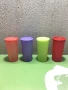 Tupperware Xổ số chính hãng Leakproof Cup 170ML Lùn Cup Mini Portable Cup Cup trẻ em Cup nhựa - Tách bình tập hút cho bé