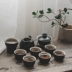 Khay trà đá vàng đen Kung Fu Bộ trà Bộ bàn trà nhỏ gia đình Nhật Bản trà đơn giản biển trà đạo hoàn toàn tự động một mẫu bàn trà Bàn trà