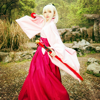 taobao agent Fate series Sakura Saber Chiefs Okitama COS clothing and clothing Man exhibition annual meeting cosplay clothing girl