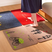 thảm cửa nhà nhà Nhật Bản thảm chùi chân tòa nhà bếp phòng ngủ phòng khách phòng tắm thảm cửa mat phòng tắm - Thảm sàn