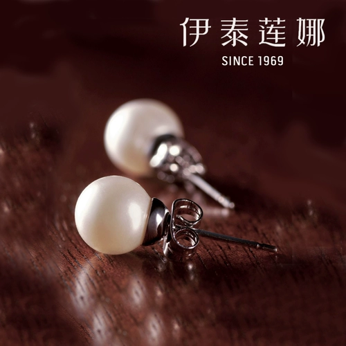 Серьги из жемчуга, простой и элегантный дизайн, диаметр 6/8мм, 8mm