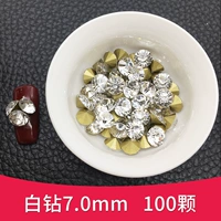 Белый бриллиант 7,0 мм 100