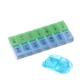 Зеленая съёмная таблетница