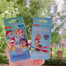 Пластырь 现货澳洲paw partrol汪汪队儿童创可贴卡通创可贴20片