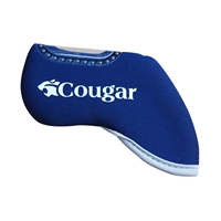 Подлинный Cougar Golf Club Club Head Cover Head Elceeve Deble Blue защитная обложка может быть виденным номером