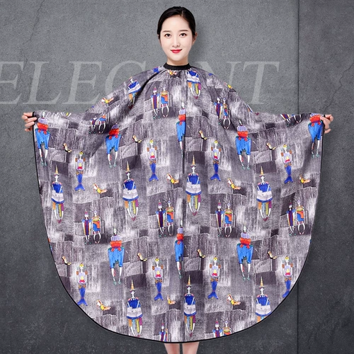 Элитная модная накидка для стрижки волос, парикмахерский фартук, популярно в интернете