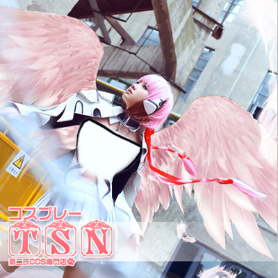 taobao agent TSN Tianshe Master Icaros 120cm pink gradient cos wig 396