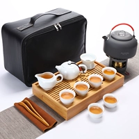 Чайный сервиз для путешествий, уличный портативный комплект, чай, заварочный чайник