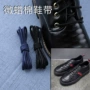 Micro sáp bông ren siêu mịn CAT bold siêu giày dây kinh doanh bình thường giày thường được sử dụng màu đen ren màu xanh dây giày nike