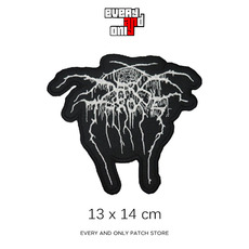 Липучка для пододеяльника darkthrone大颗松死亡黑金属乐队周边logo背标背贴patch布标布贴