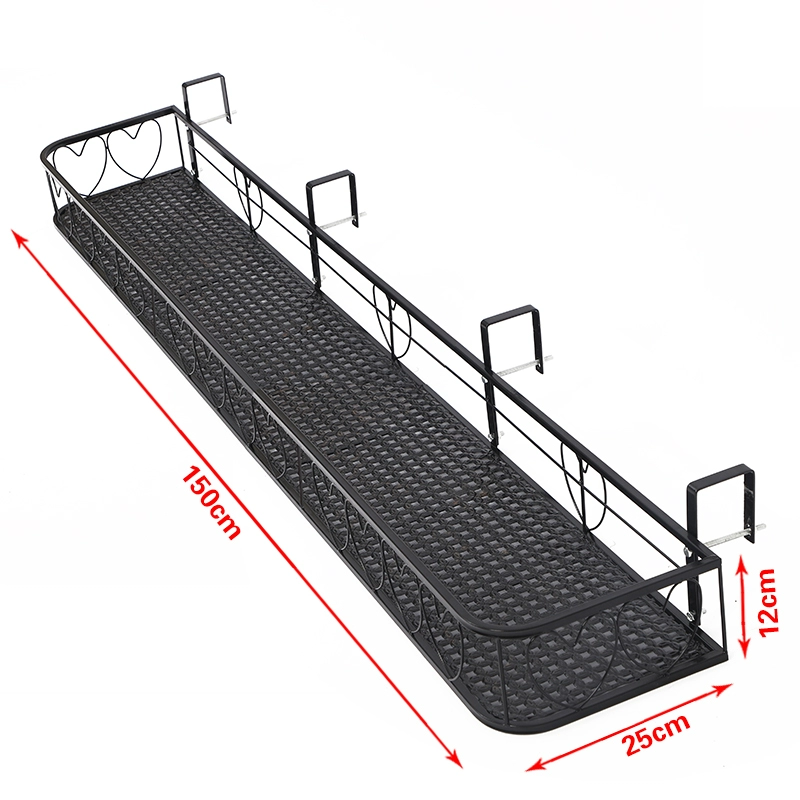Ban Công Giá Hoa Lan Can Treo Sắt Có Giá Để Đồ Lan Can Chậu Hoa Giá Bệ Cửa Sổ Giá Ban Công Mọng Nước Giá Hoa kệ sắt trồng hoa ban công 