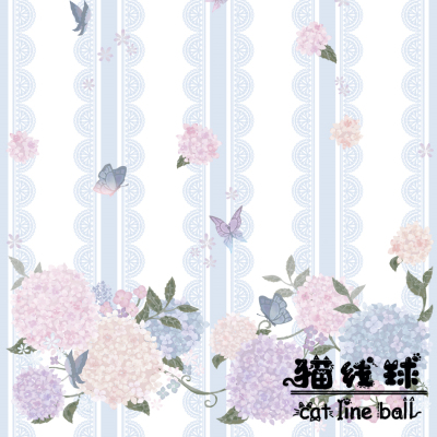 taobao agent Cat Ball Original-Lolita Lolita Children's clothing BJD baby clothes DIY handmade CLA handle map-endless summer