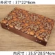Внутри кофейный дракон 35,5*20,5*4 см.