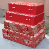 Фарфоровая медная прямоугольная подарочная коробка, китайский стиль