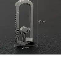 Один титановый сплав с сплавами+кольцо подвески